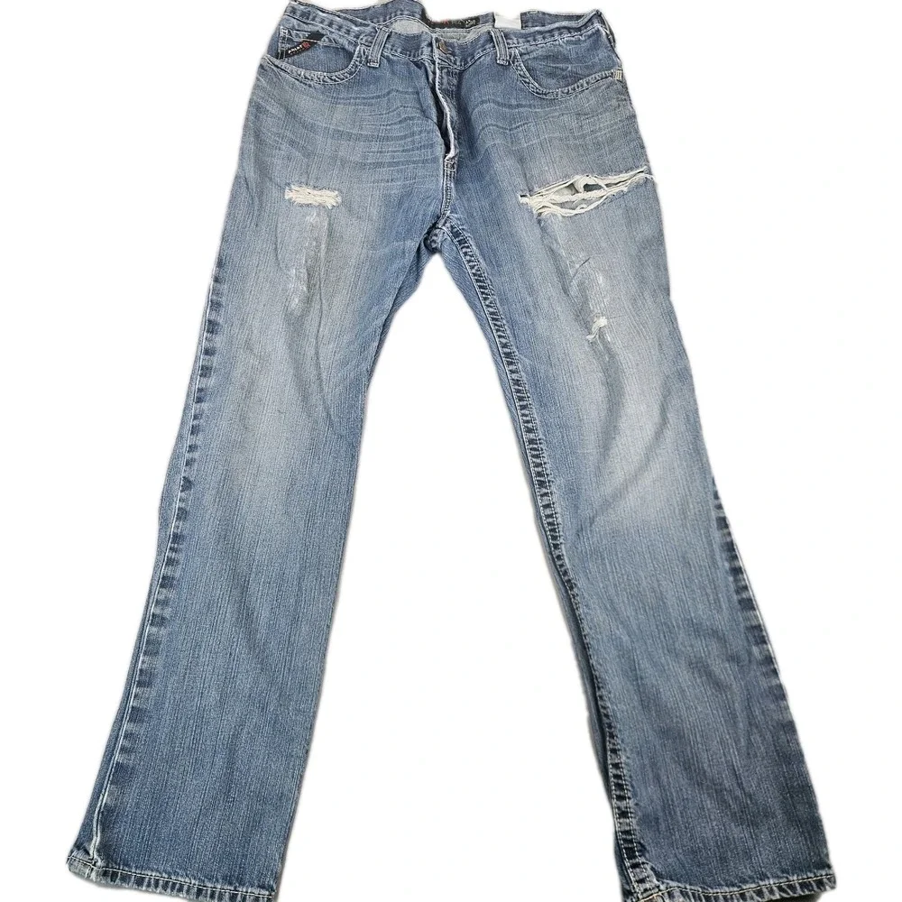 Ariat FR M4 Relaxed Boot Cut Jeans 42x36 Flame Resistant Work‎ Denim USA Fabric